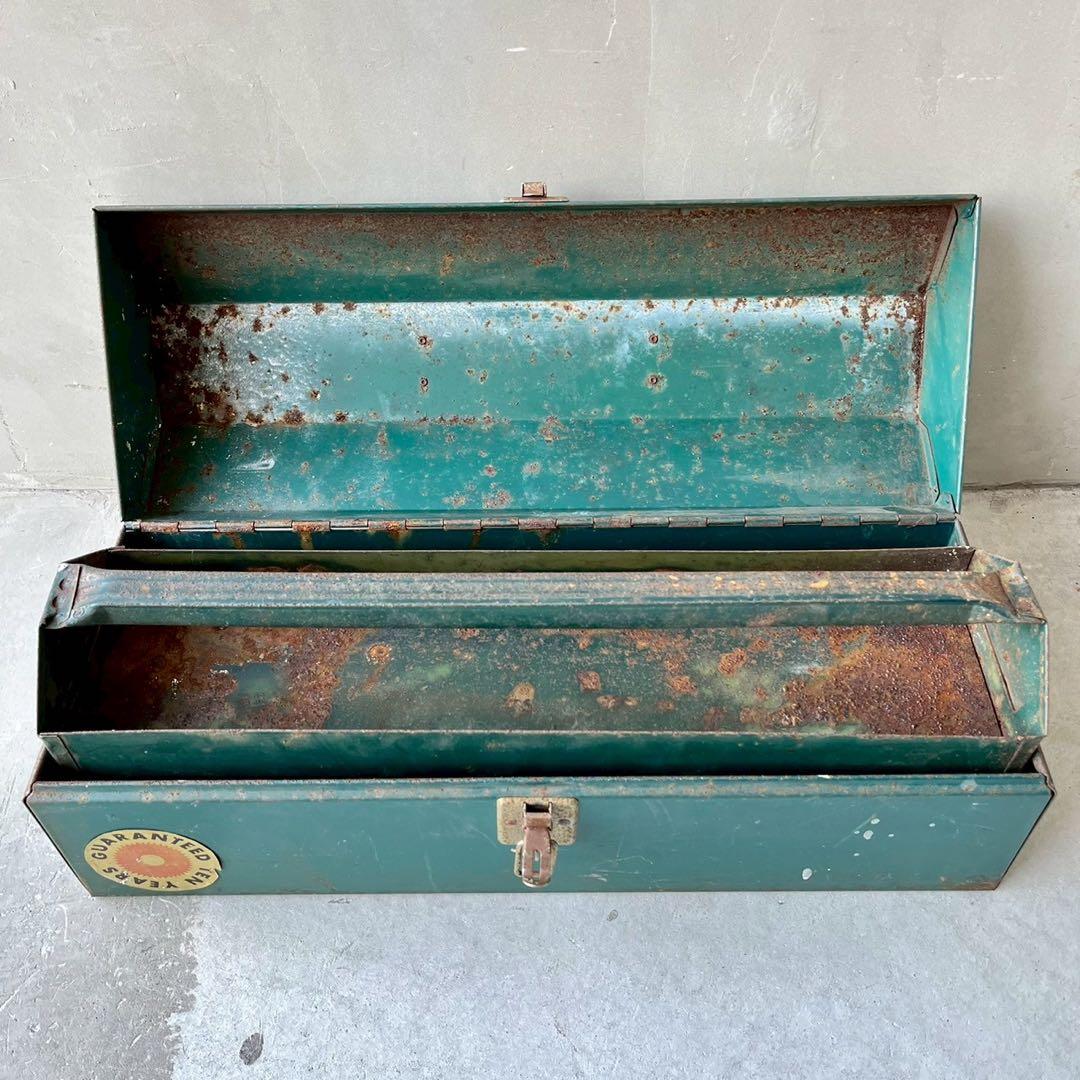 【USA vintage】70年代　工具箱　ツールボックス　アメリカ　ビンテージ