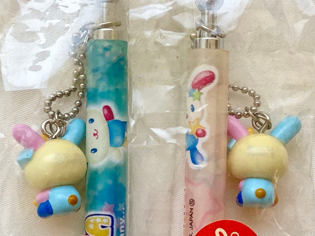 J*i様 希少ウサハナ シャープペン マスコット付 2コセットサンリオ 2004