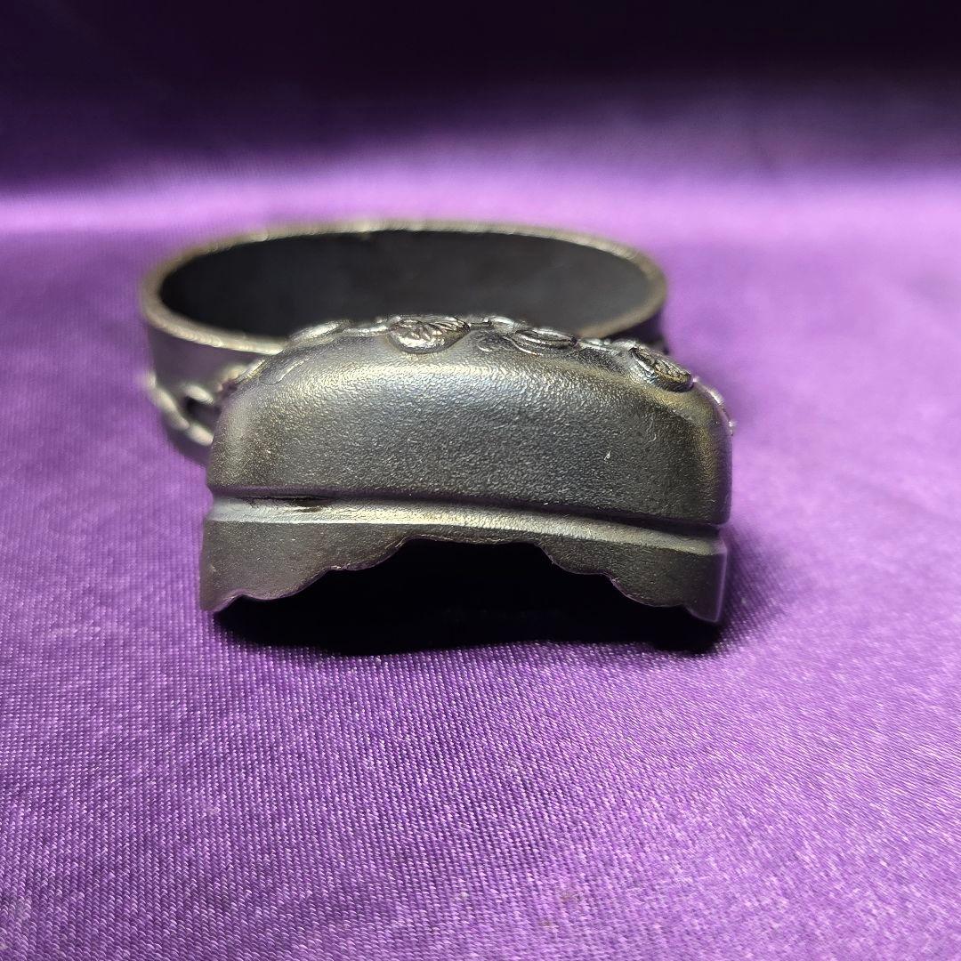 葵葉図一作五点　大縁40mm 刀装具