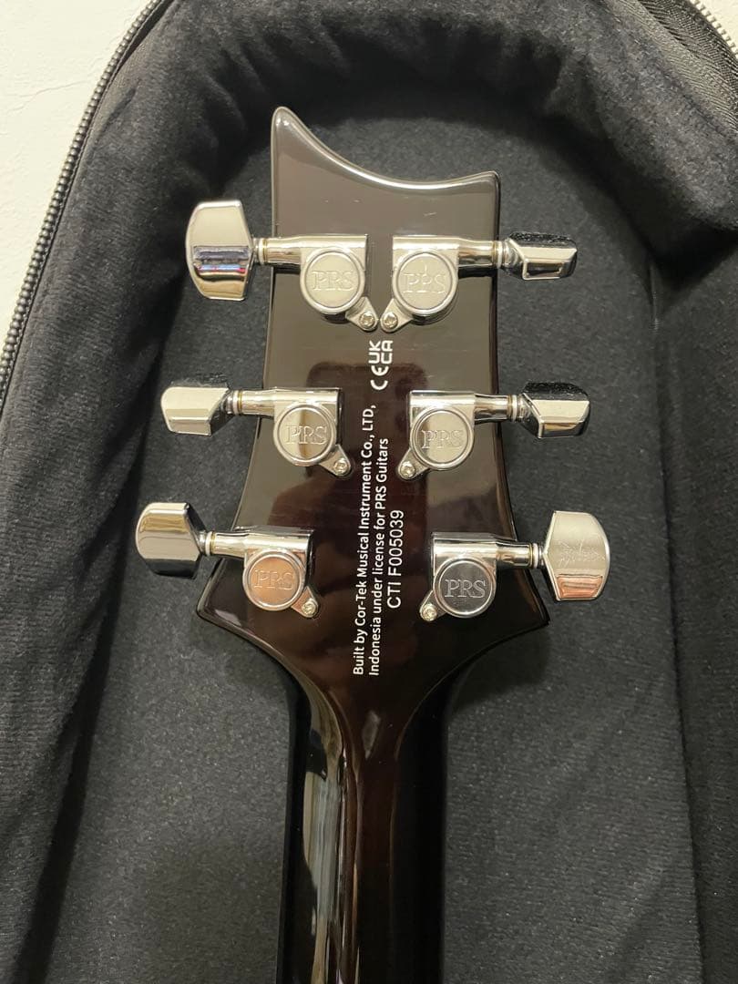 ギター PRS SE Custom24 lefty Black Gold Burst