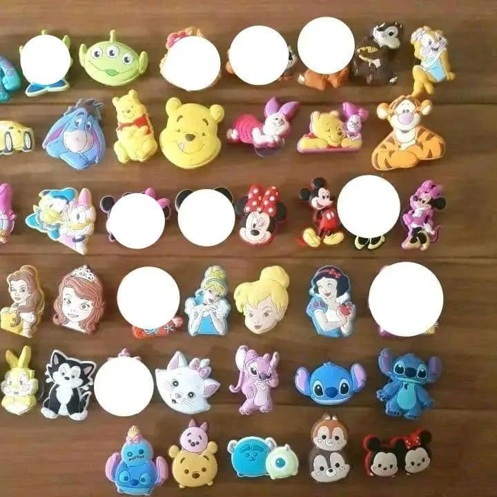 クロックス シビッツ ディズニー ツムツム プリンセス スティッチ