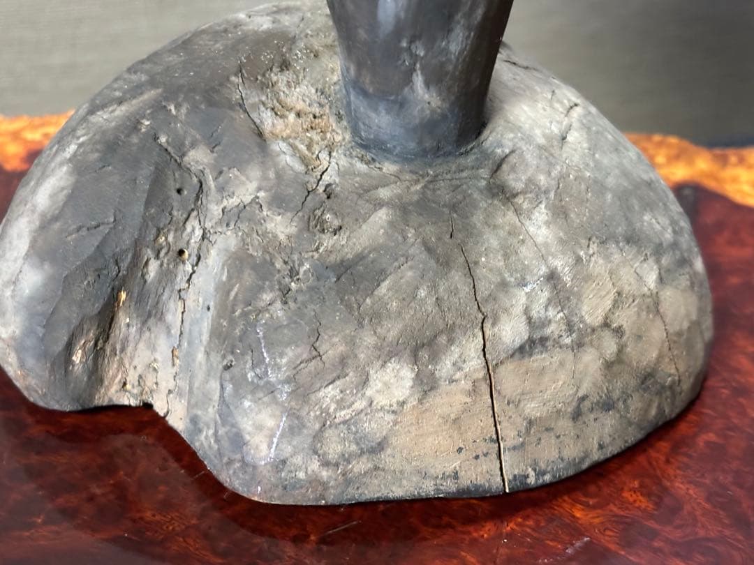 アフリカンアート62cm/人形アンティーク・骨董・レトロ・フィギュア・オブジェ