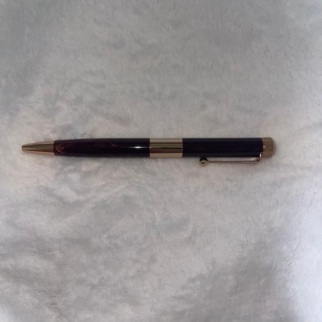 伊東屋 ＲＯＭＥＯ　Ｎｏ．３　ボールペン　細軸 深紫