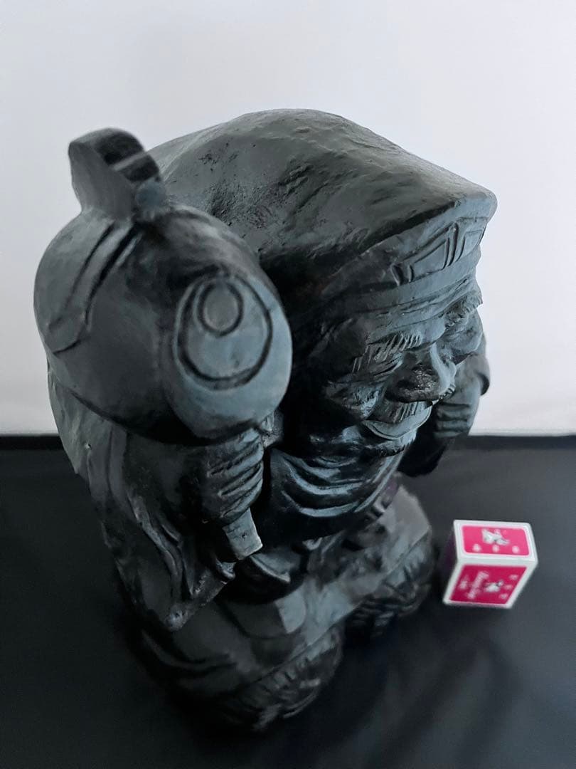 般若　純一郎　大黒天 七福神　仏像 銅製　銅製　彫刻　置物　金運　縁起物　骨董