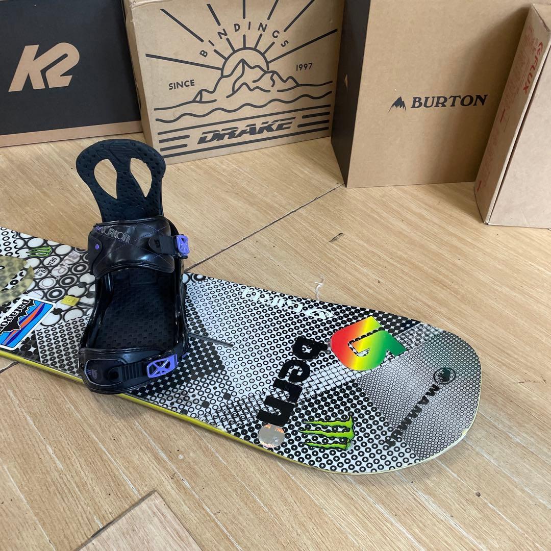 BURTON　DEJAVU　バートン　バインディング付　スノーボードセット