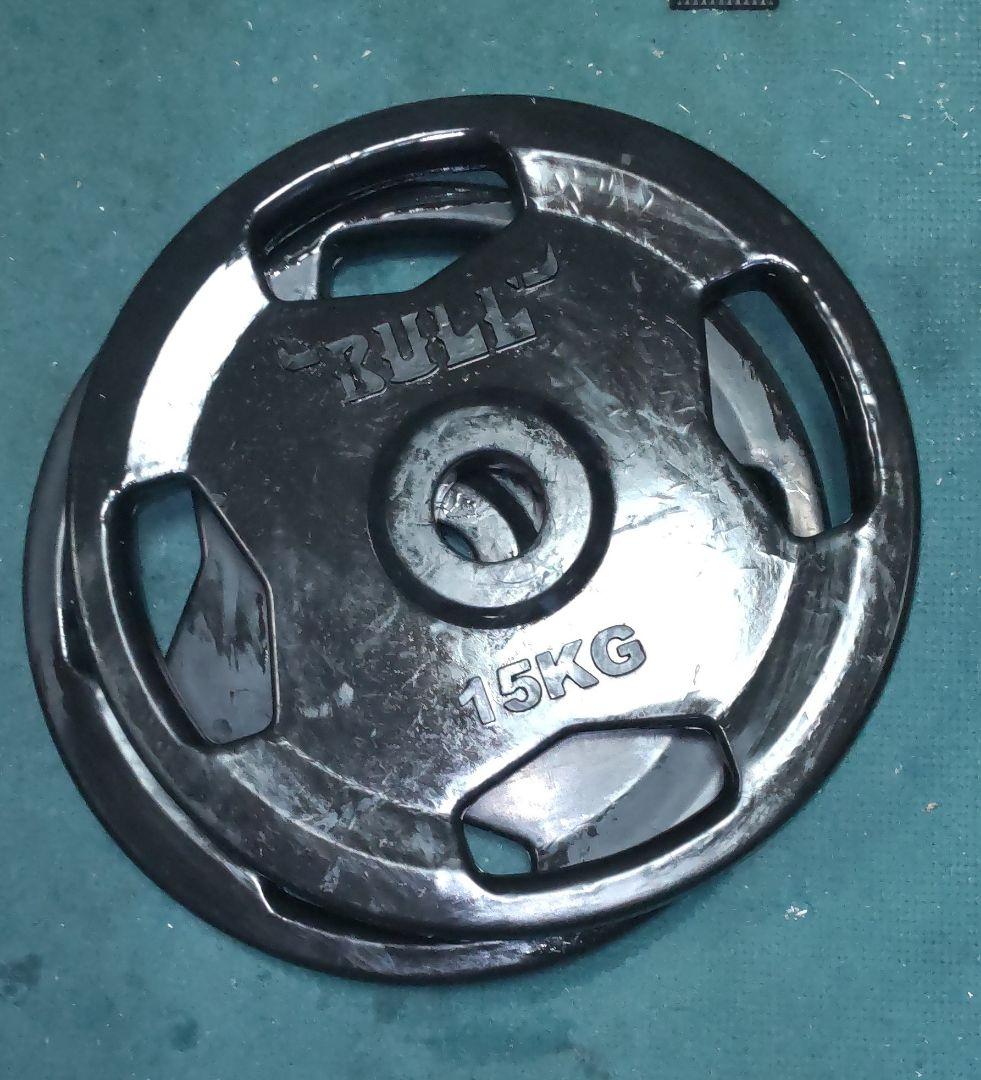 オリンピック プレート BULL 15kgプレート2枚