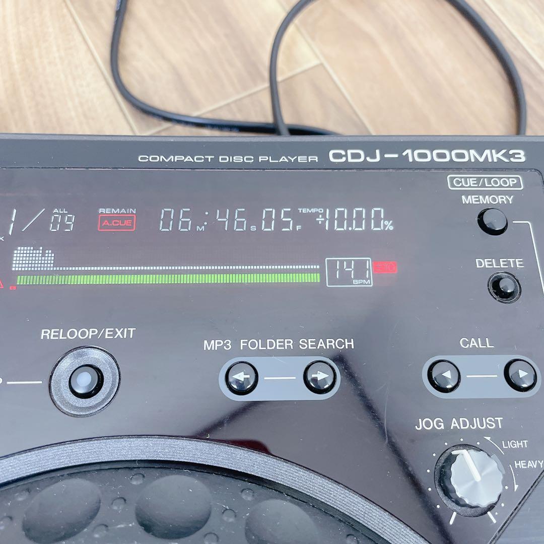 Pioneer CDJ-1000MK3 dj ターンテーブル cd プレイヤー