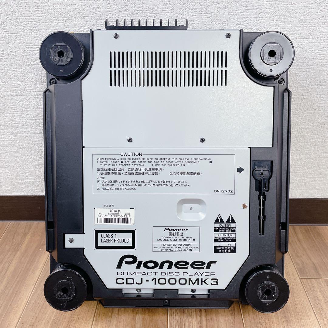 Pioneer CDJ-1000MK3 dj ターンテーブル cd プレイヤー