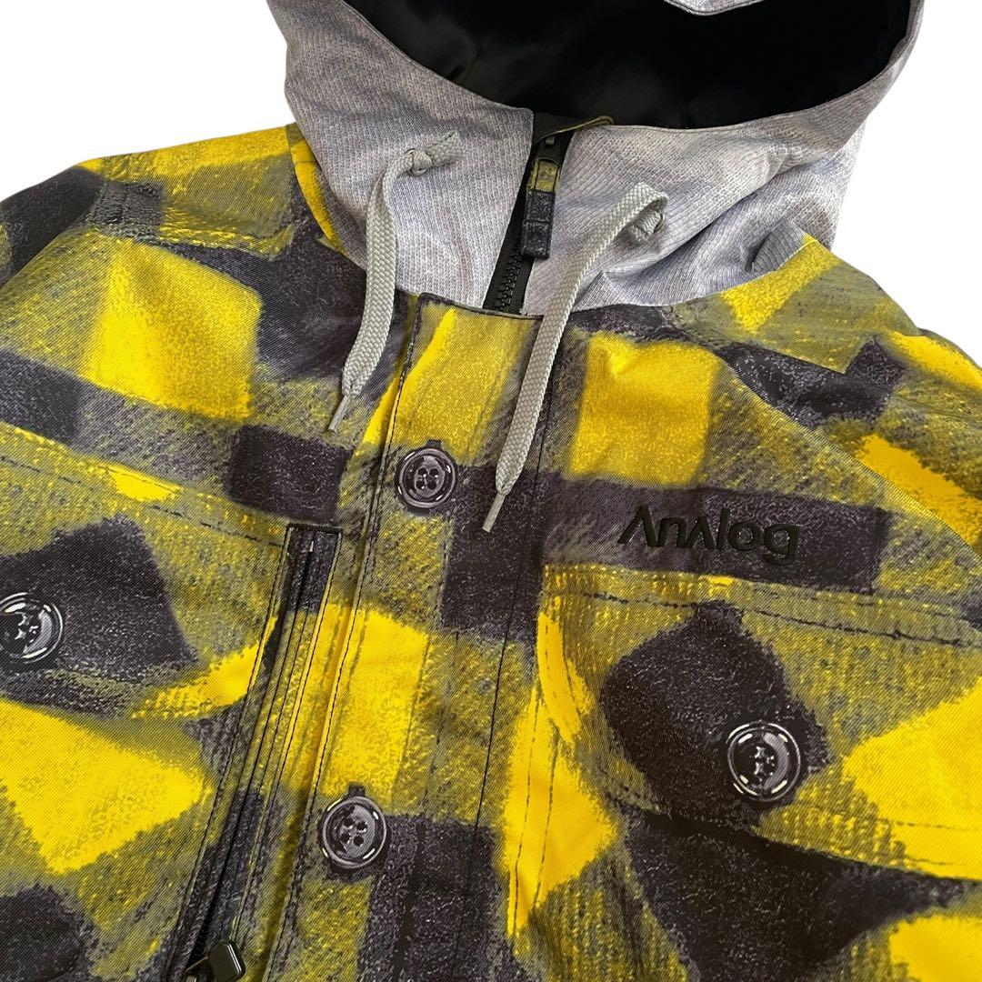 バートン アナログ　スノボー　ウェア　L イエロー ブラック　セットアップ　上下