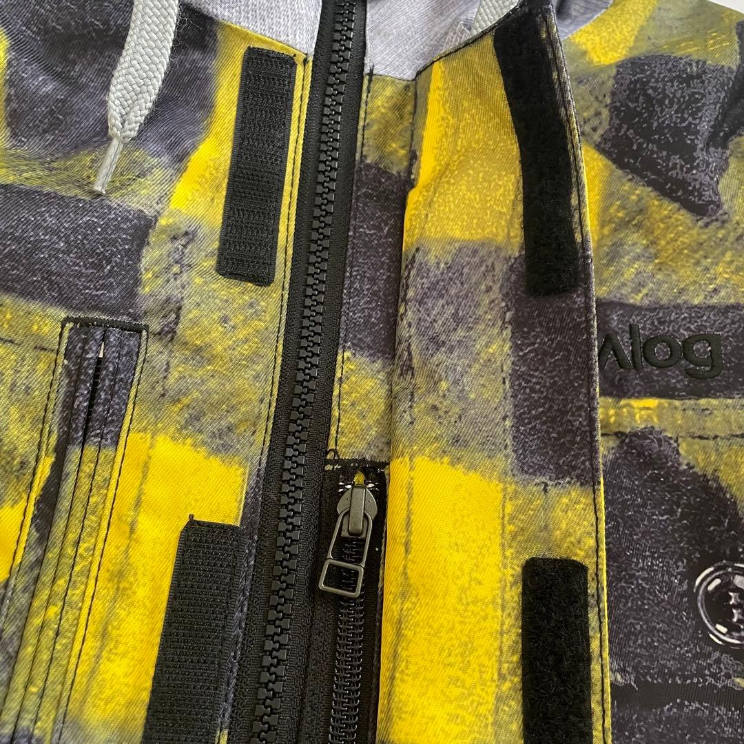 バートン アナログ　スノボー　ウェア　L イエロー ブラック　セットアップ　上下