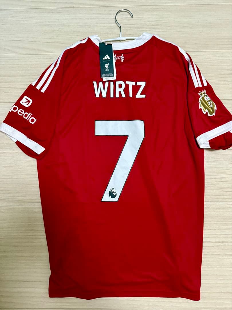 リヴァプール現地公式ストア正規品リヴァプール ユニフォーム ヴィルツ Lサイズ