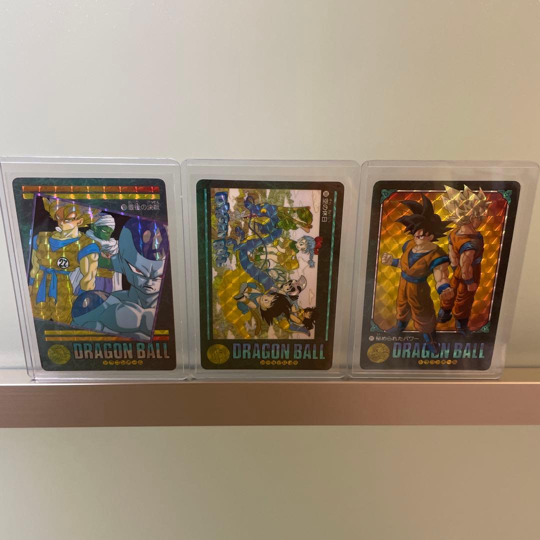 ドラゴンボール　ビジュアルアドベンチャー　カード　3枚セット