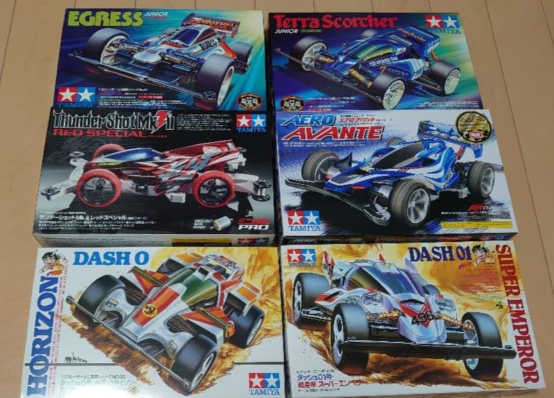 【TAMIYA】ミニ四駆　６台セット