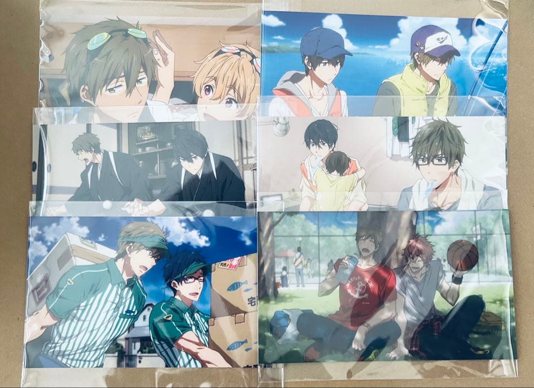 Free! 橘真琴 うちわ タペストリー クリアファイル