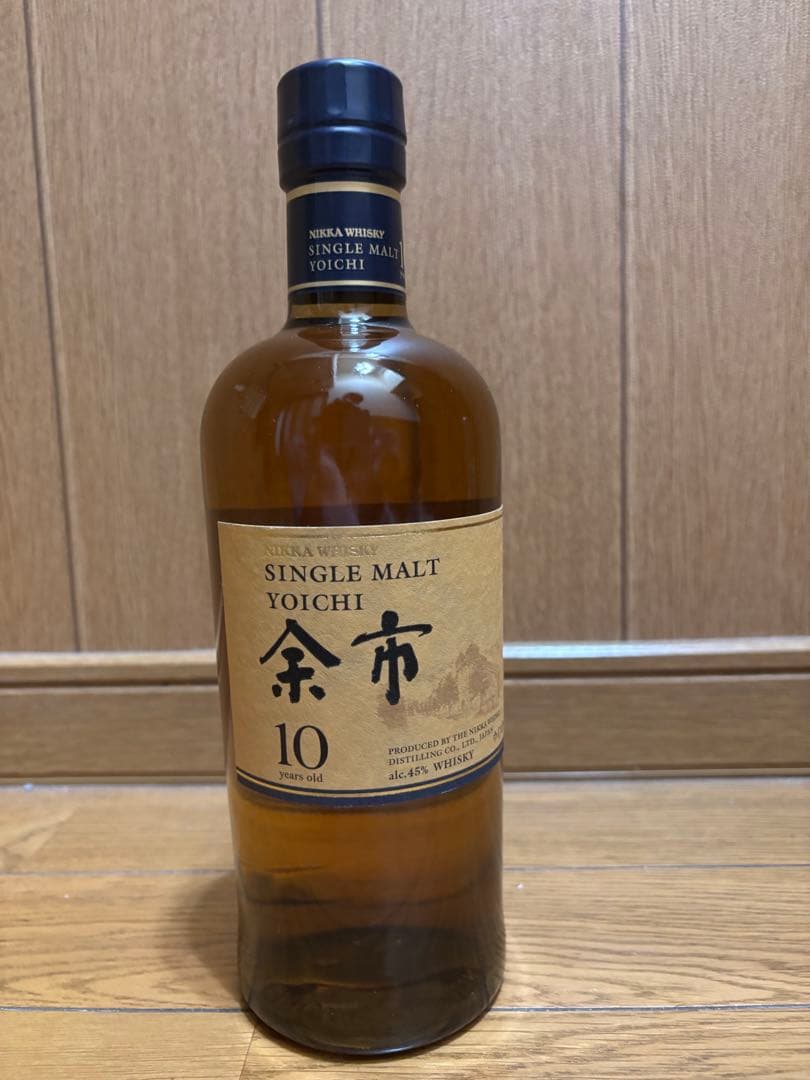 ニッカウヰスキー 余市シングルモルト 10年 700ml