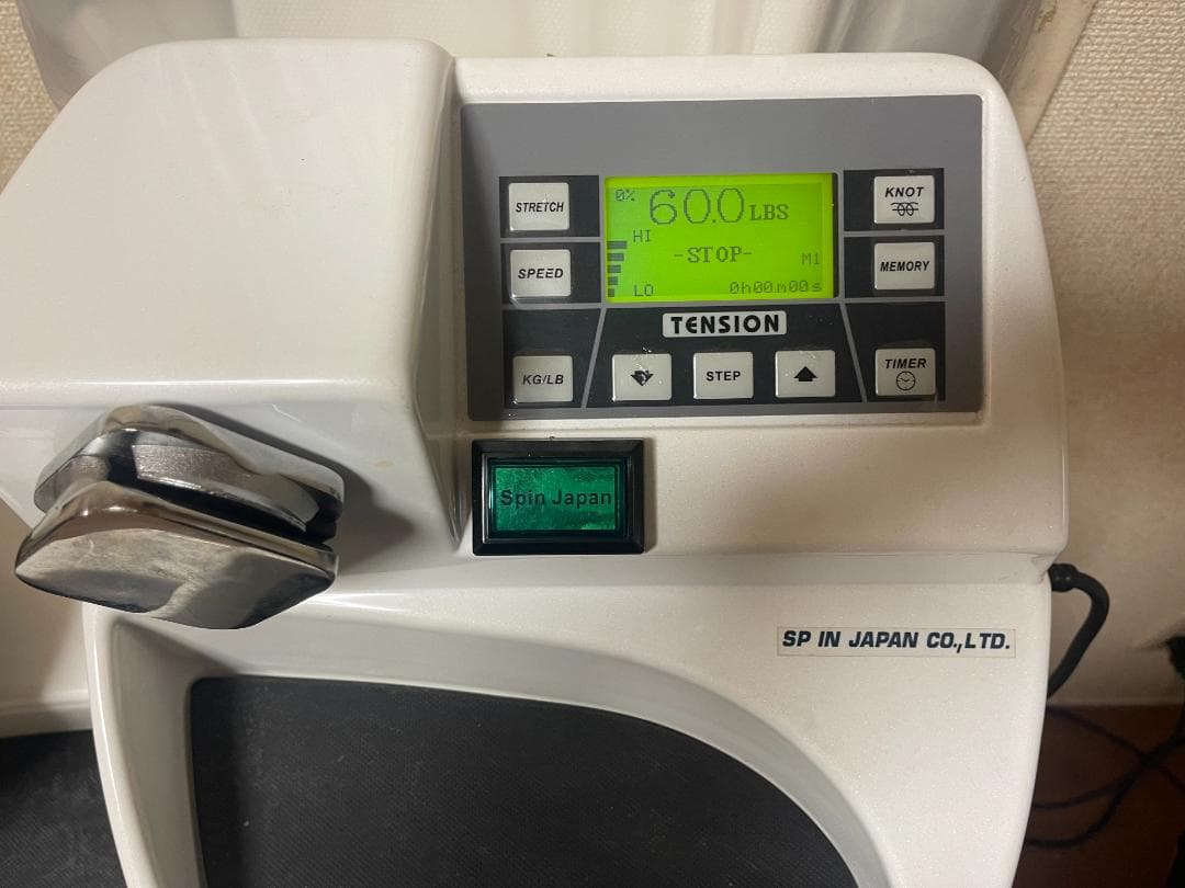 SP IN JAPAN 電動ガット張り機（ストリングマシン）