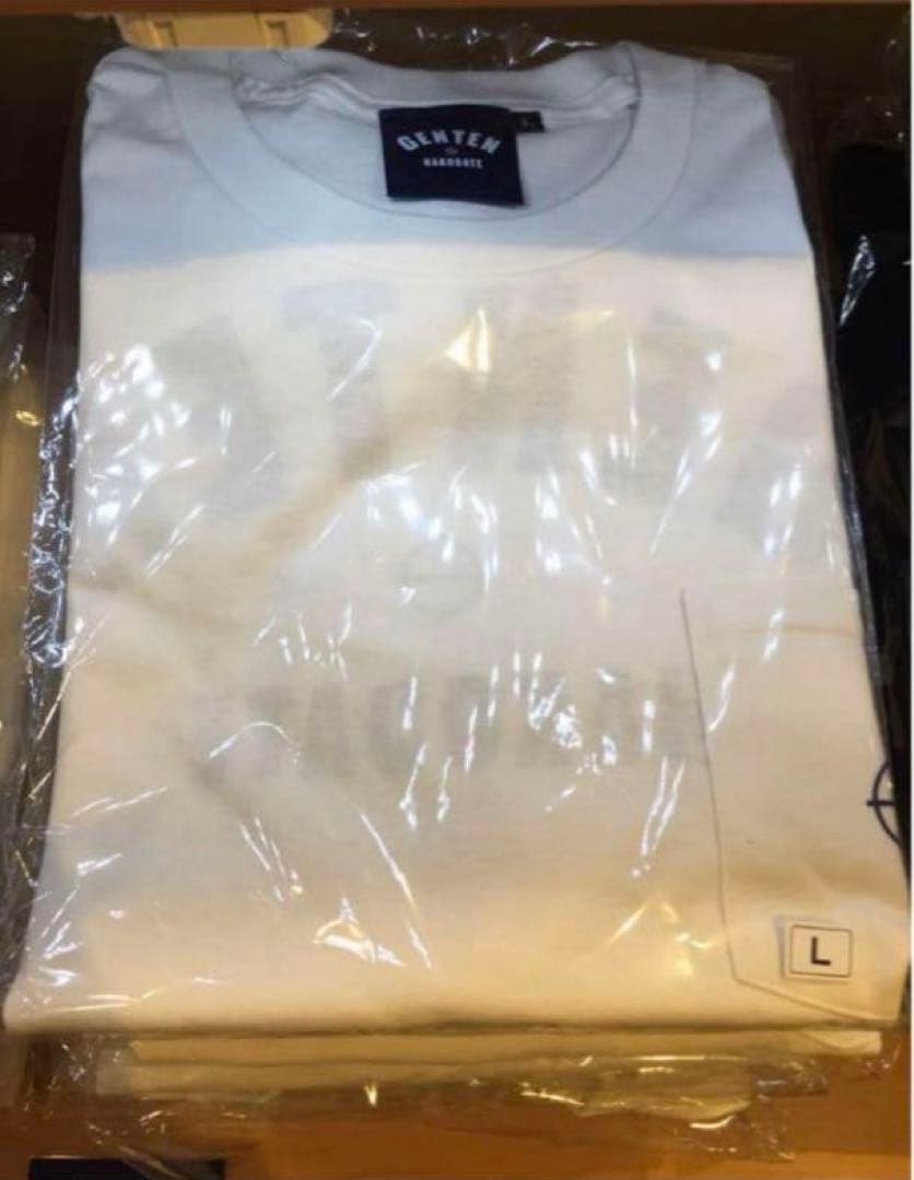 Lサイズ GLAY TERU プロデュースGENTENユニフォーム長袖ホワイト