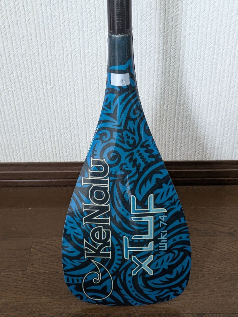 KeNalu XTuf wiki74 パドル カーボン製 青　アジャスタブル