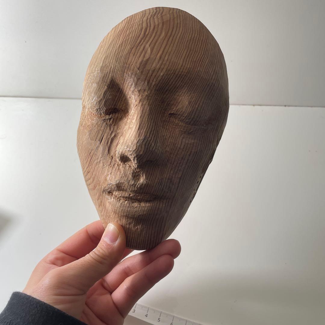 お面　オブジェ