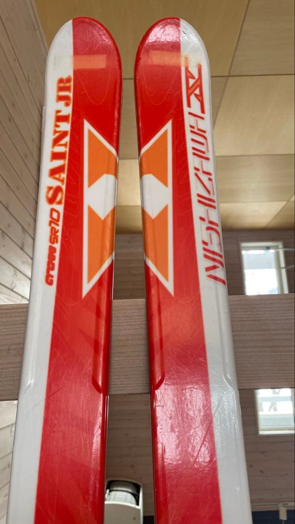 子供カービングスキー板NISHIZAWAキッズ140cmセットジュニア大人