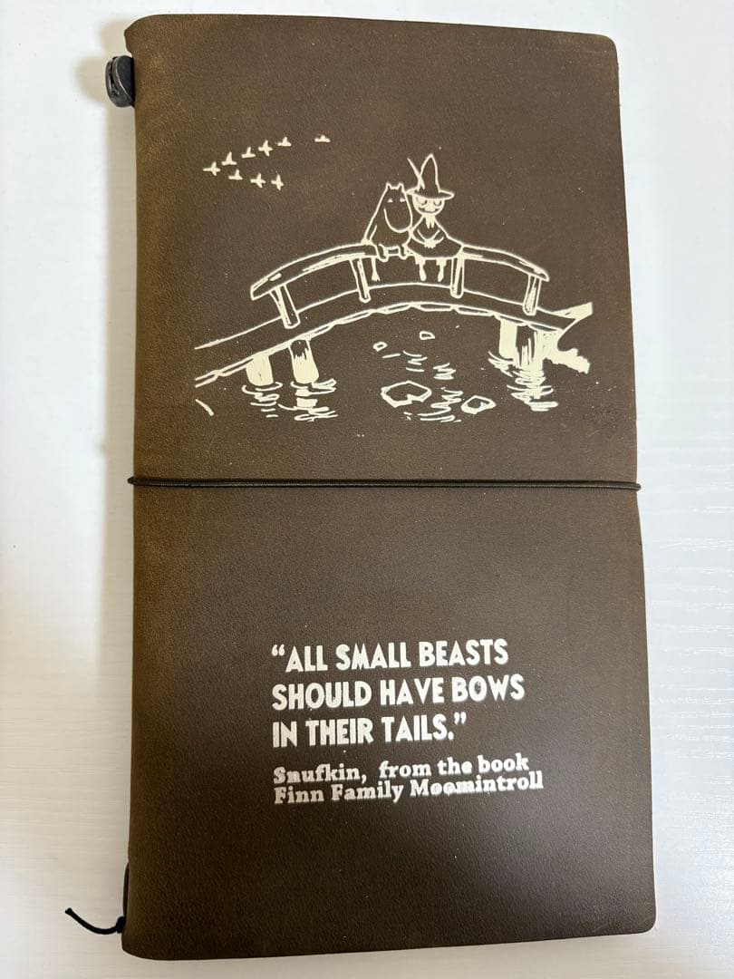 トラベラーズノート ムーミン一家 MOOMIN 限定 オリーブ TNR