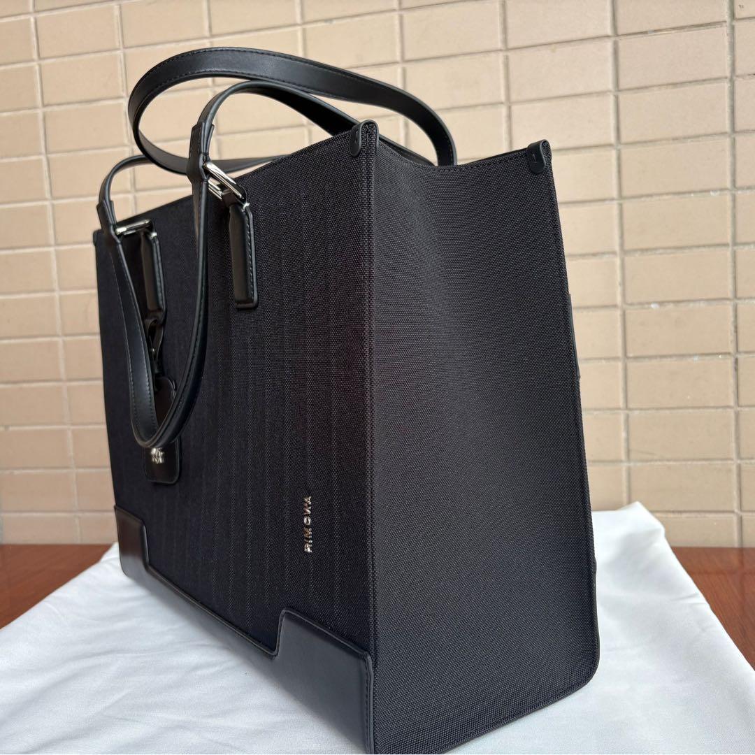 （予約販売） ビジネスバッグ ブラック ストライプデザイン