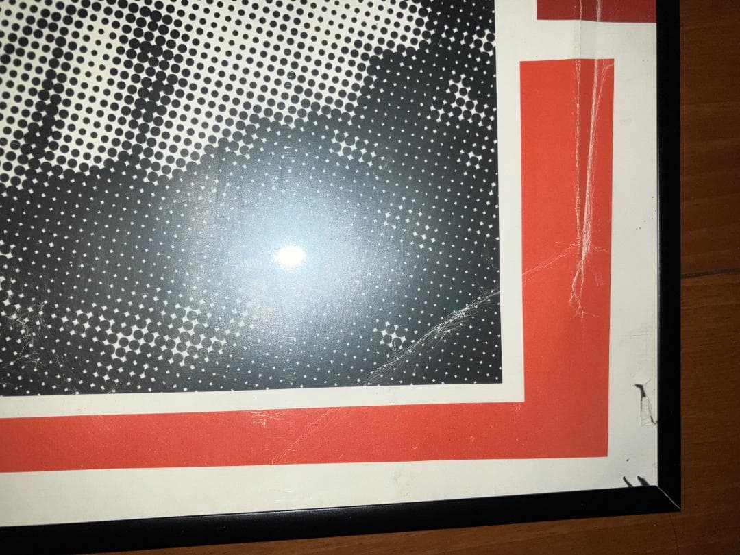 97年 当時物！ジェームスブラウン James Brown 来日 ポスター（額付