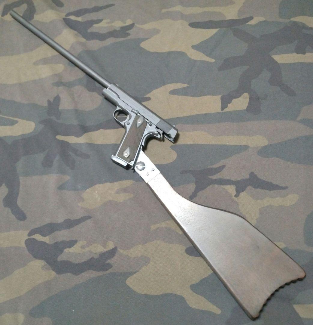 東京マルイ コルトガバメント M1911A1 ロングバレル　ストック　カスタム