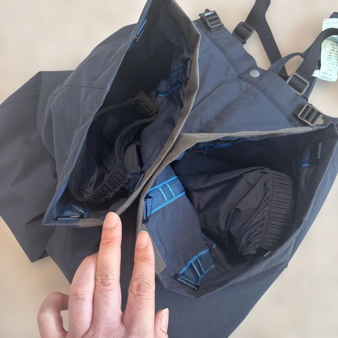 montbell モンベル　スキーウェアセット　140 ブルー