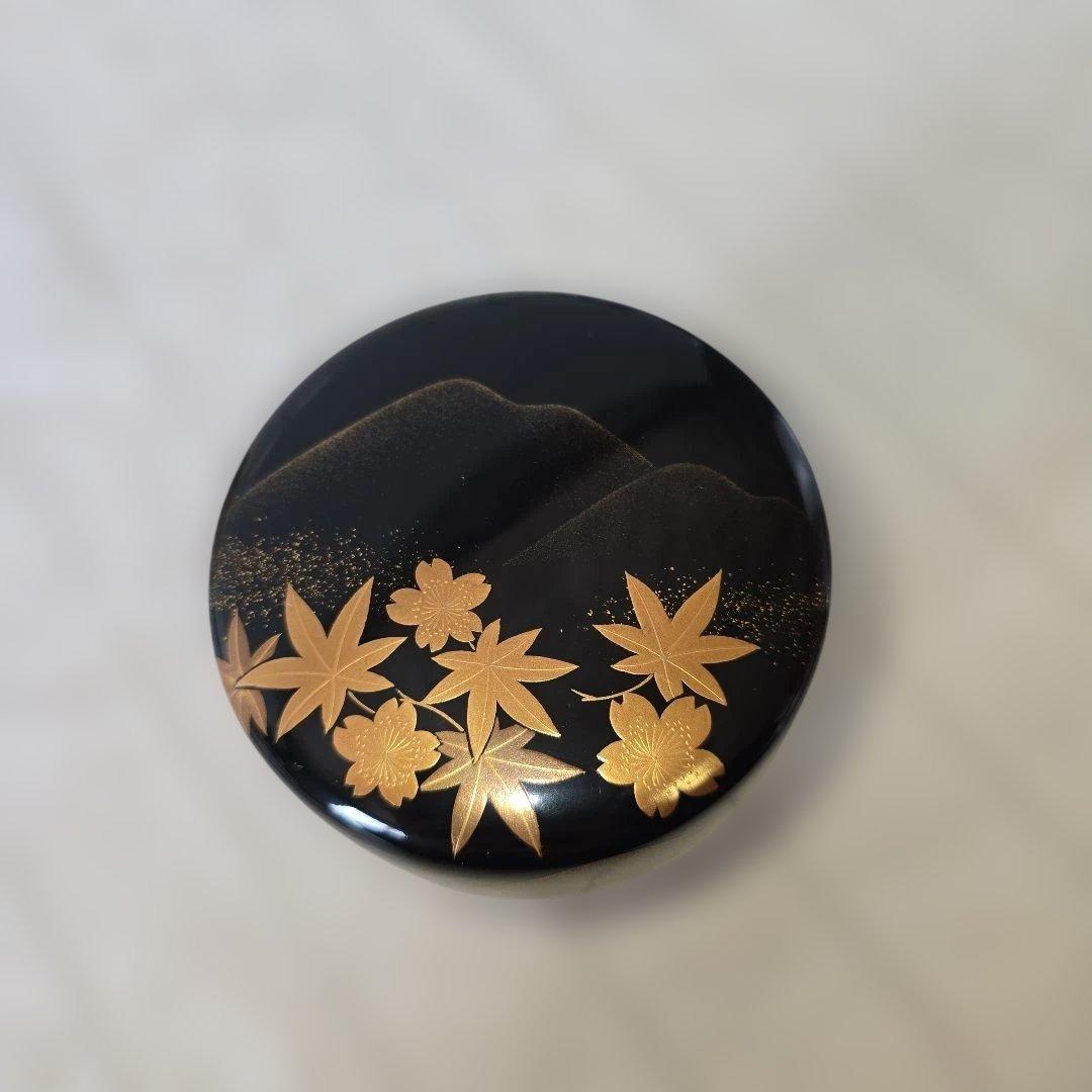 中村宗尹 遠山雲錦蒔絵 大棗