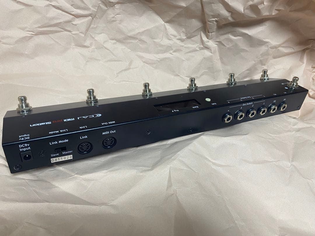 ギターシンセット EURUSU +GM-800＋CAJ MIDIペダル＋ケーブル