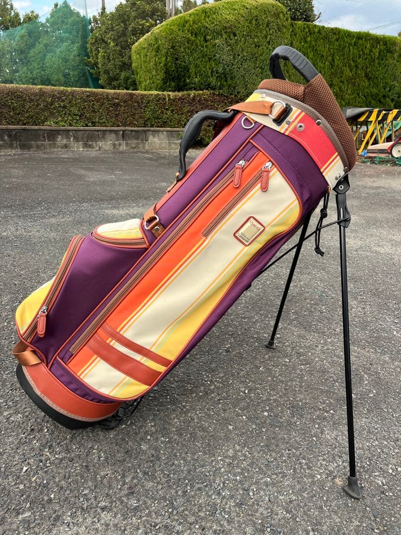 Viaggi Golf スタンド 式 キャディーバッグ 紫 パープル