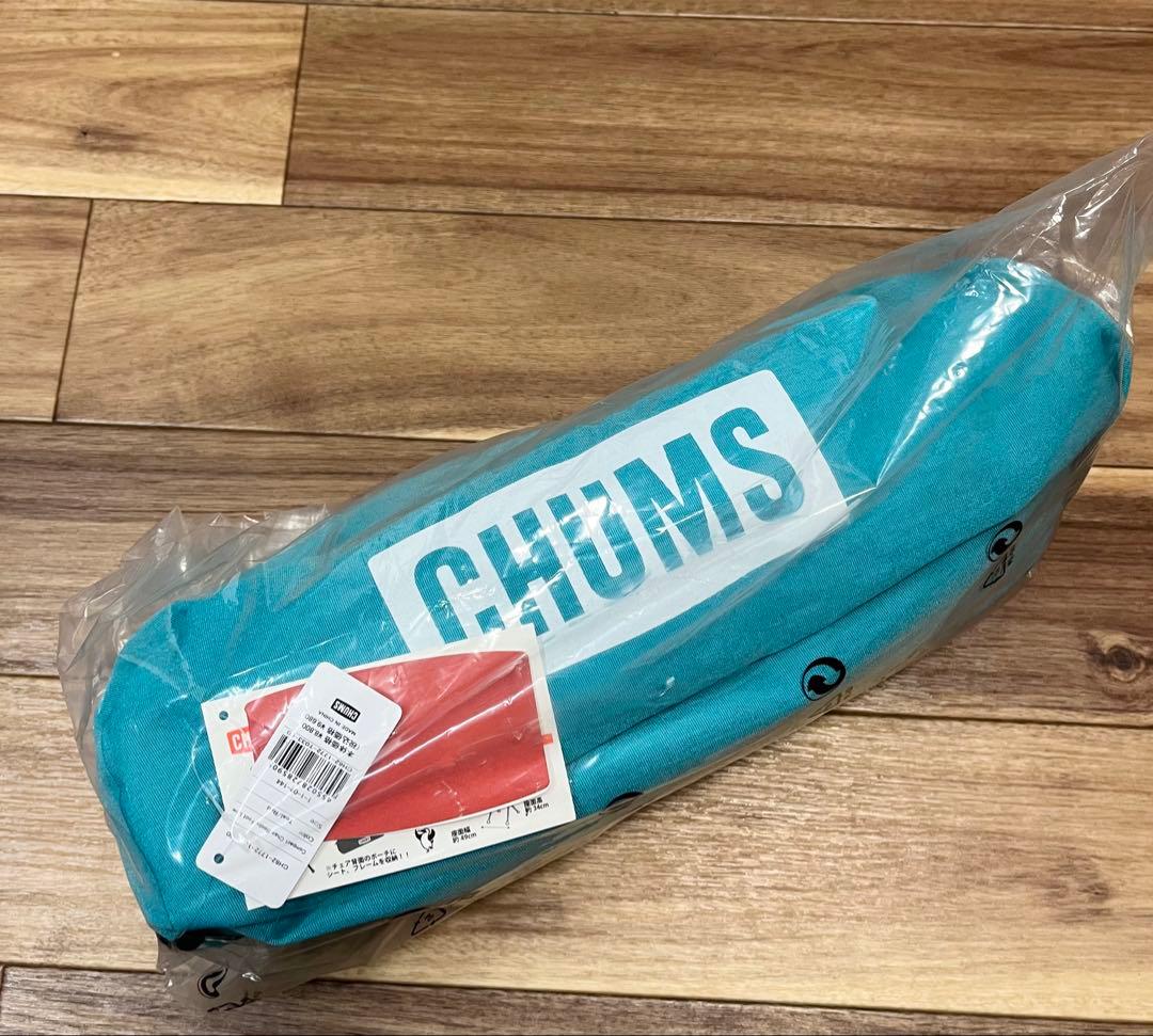 【新品】チャムス（CHUMS）ブービーフットローチェア　（ティール/レッド）