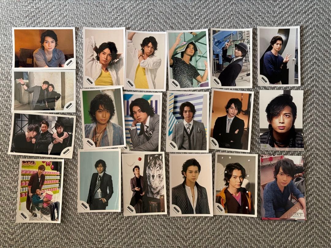 松本潤　嵐　ジュニア時代　旧ゴロ 新ゴロ　公式写真72枚　セット