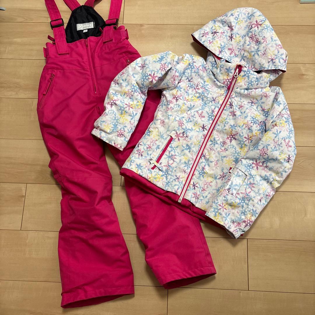 美品　Phenix スキー スノーボード ウェアセット 130