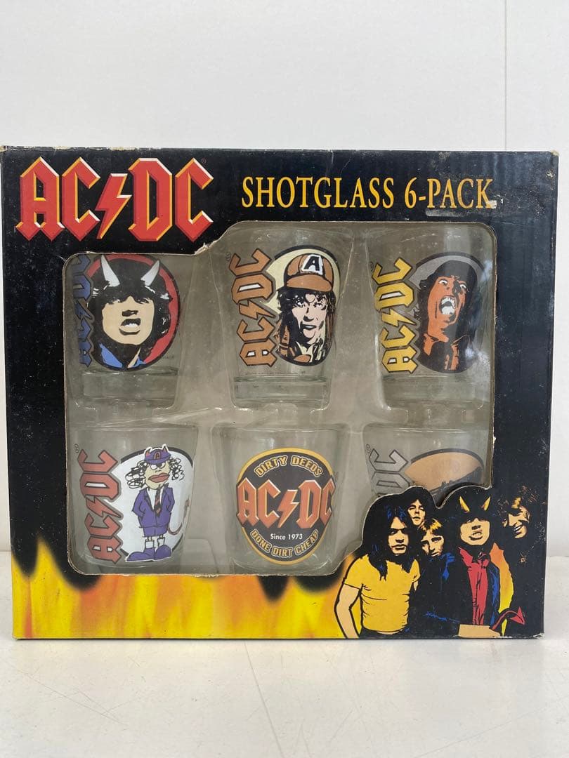 AC/DC ショットグラス　6PACK