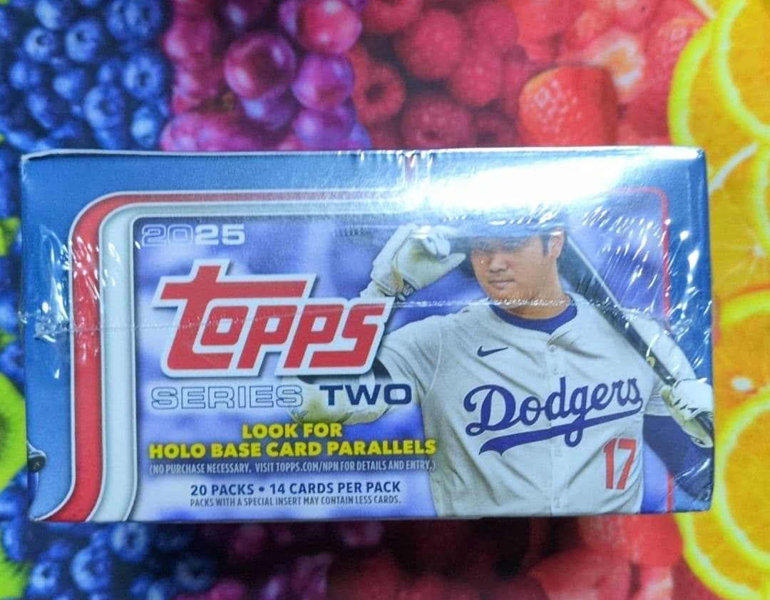Topps 2025 Series Two ボックス 20パック入り