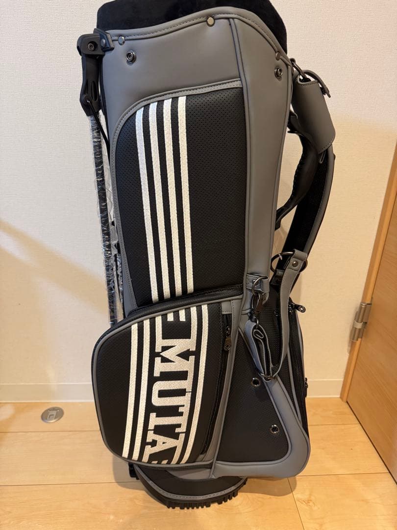 MUTA ムータ　キャディバッグ グレー ブラック