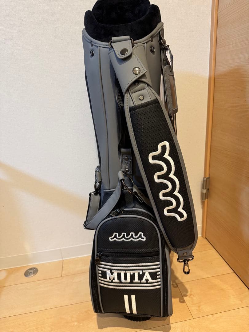 MUTA ムータ　キャディバッグ グレー ブラック