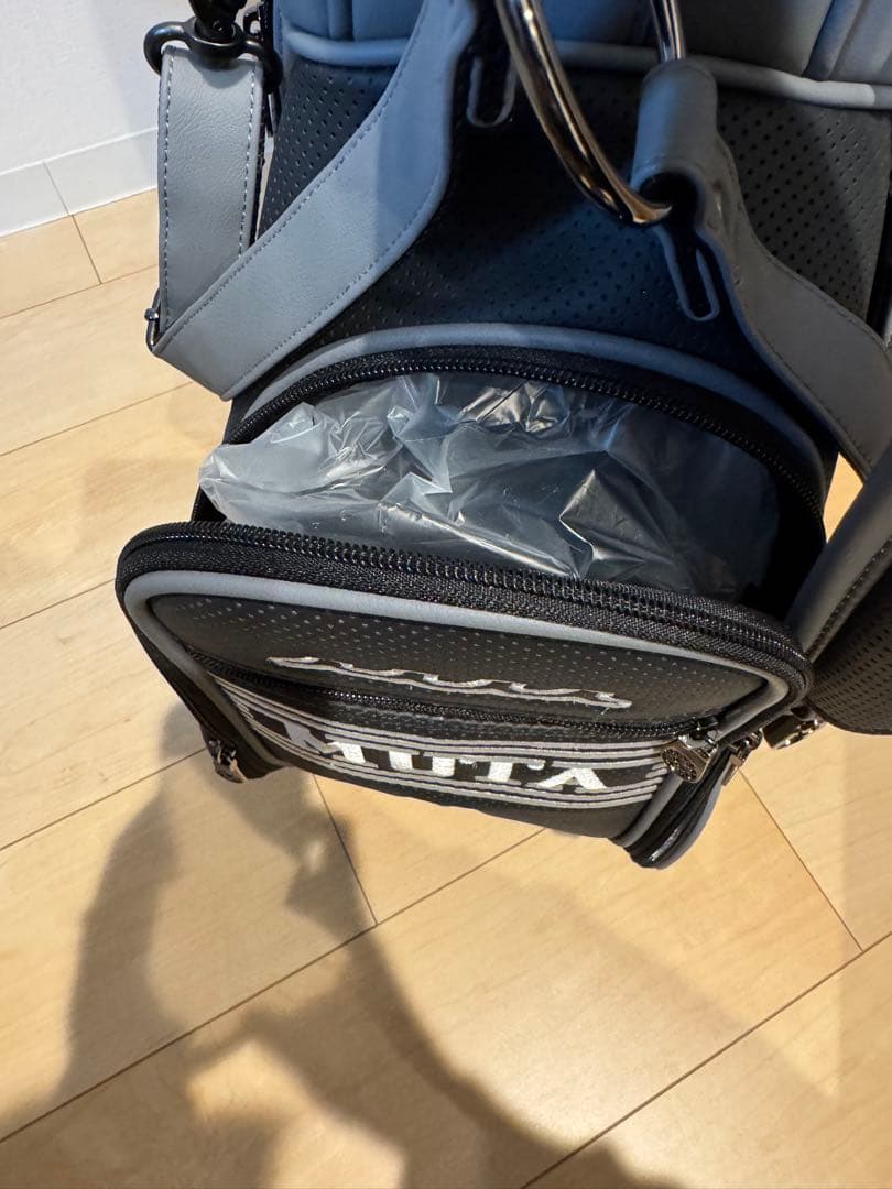 MUTA ムータ　キャディバッグ グレー ブラック