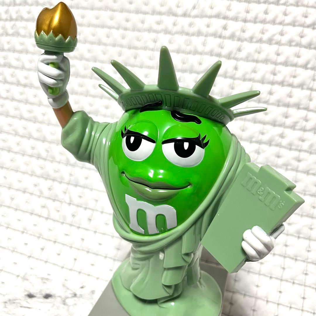 m&m's ディスペンサー グリーン ヴィンテージ 自由の女神 NY USA