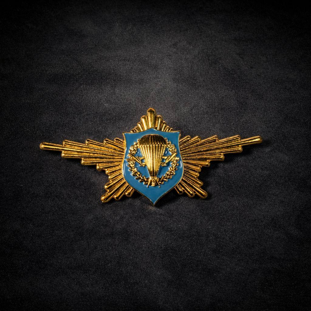 ロシア空挺軍 VDV 空挺兵 識別章 金色胸章 パラシュート徽章 実物系