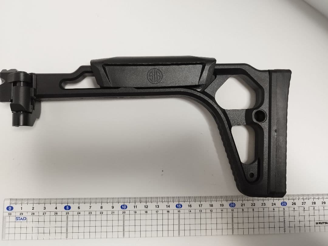 Thinタイプ　フォールディングストック ブラック