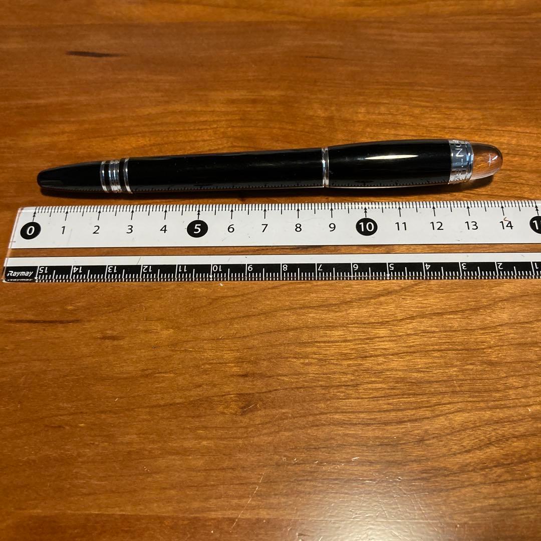 MONTBLANC 万年筆スターウォーカー黒・銀色ペン先F細字「自分へのご褒美」