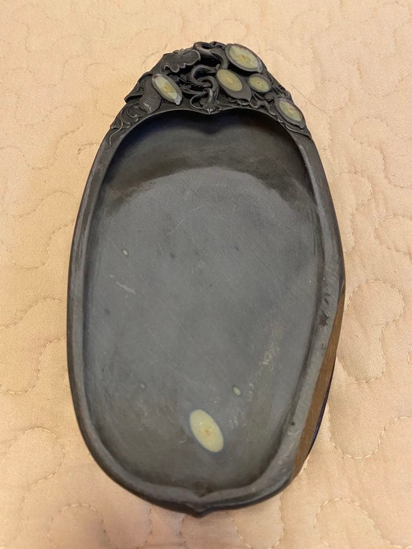 硯③再値下げ【新品未使用】端渓硯（麻子坑、眼入）