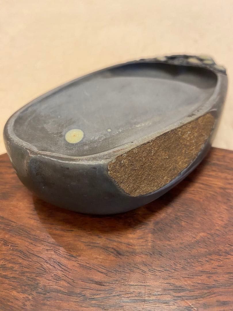 硯③再値下げ【新品未使用】端渓硯（麻子坑、眼入）