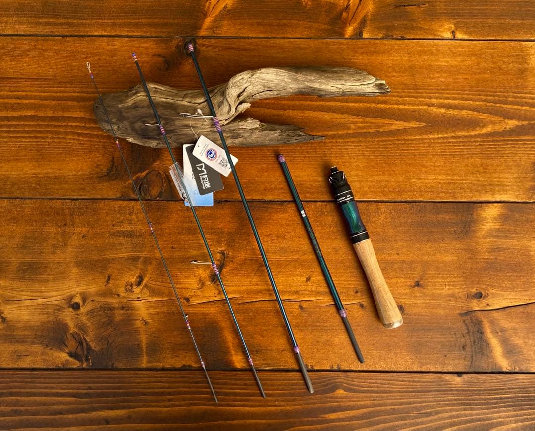 トラウトロッド　長さが変えられる　5ft2inch 6ft 渓流釣　パックロッド