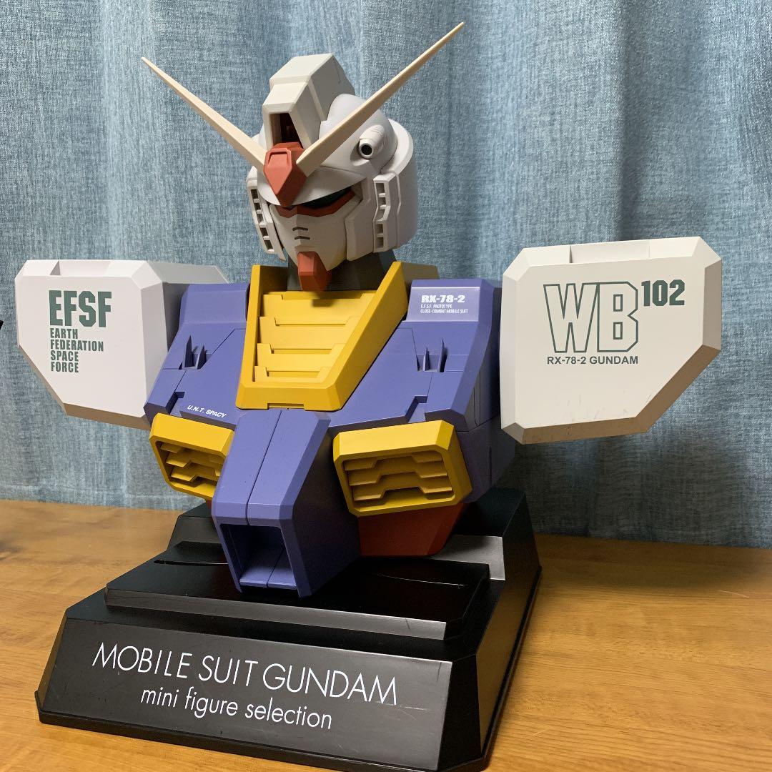 MFセレクション ガンダム胸像ディスプレイケース