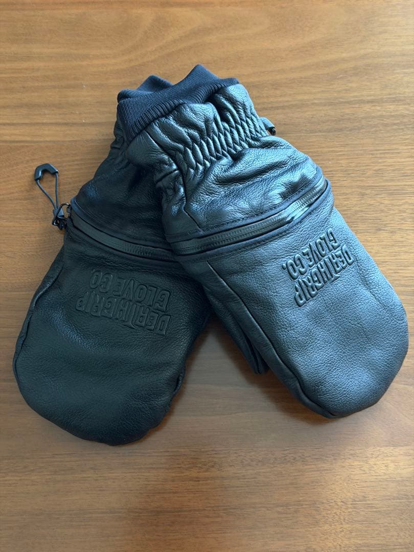 スキー・スノーボードアクセサリー DEATHGRIP Ghoul MITTEN Leather L size