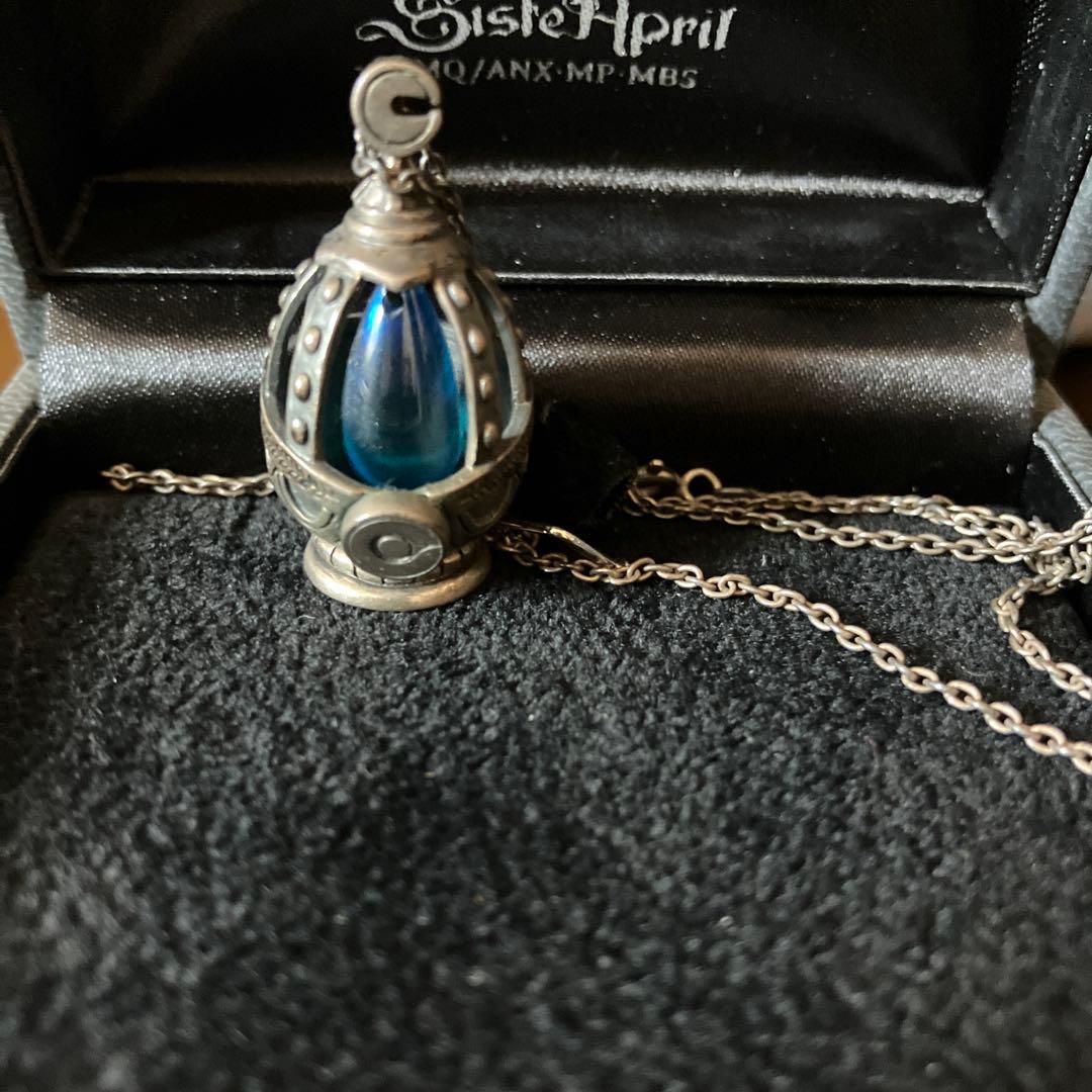 魔法少女まどかマギカ　ソウルジェム　美樹さやか　シルバーネックレス